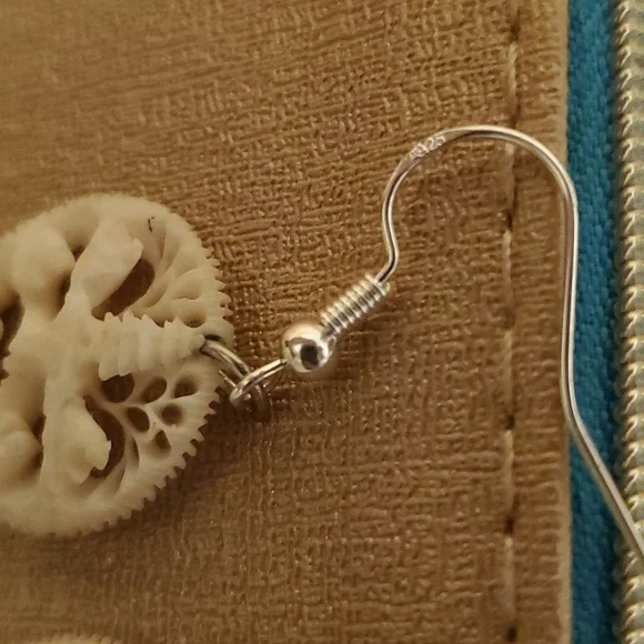 💚 Handmade earrings - Picture 3 of 4